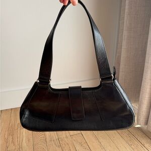 Y2K Wilsons Leather Bag in Classic Black
